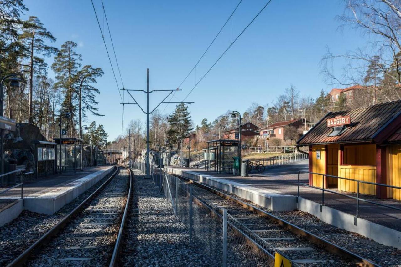 Sk67 Fully Equipped Studio Close To Nature Lidingö المظهر الخارجي الصورة
